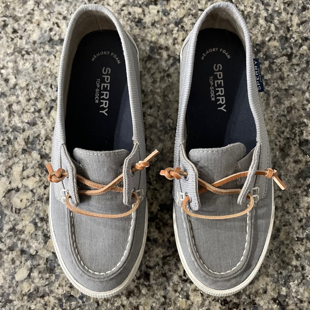 Sperry’s top-slider memory foam boat shoe size women’s 6